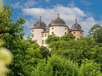 Blick auf das Schloss Gemünden