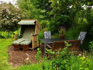 Sitzecke im Garten