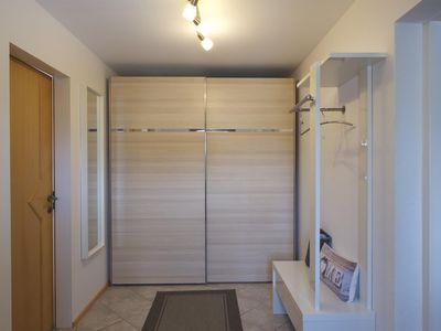 Garderobe Eingang