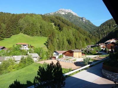 Ausblick vom Balkon