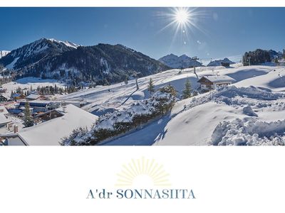 Ausblick auf die Parsenn Skipiste