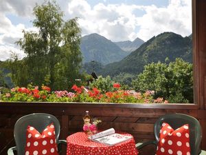 Auf dem Balkon