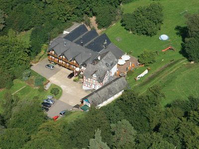 Baunhöller Mühle Emmelshausen Hunsrück Luft