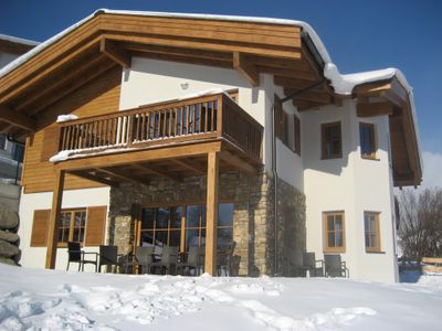 Chalet an der Piste