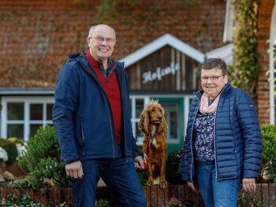 Ulrike und Johannes mit Lissy