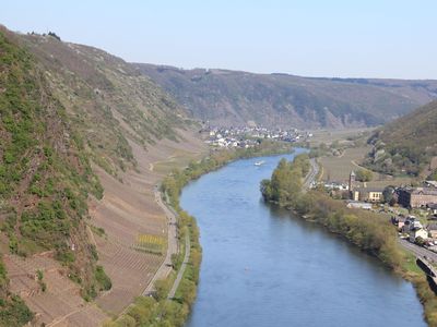 Blick der Brauselay bei Cochem in Richtung Ernst