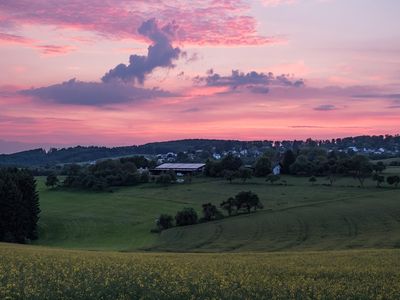 Rengsdorfer Land am Abend