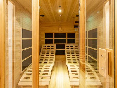 Sauna mit Liegeplätzen