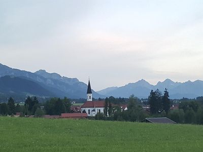 Ein Blick auf Trauchgau