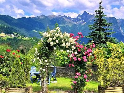 Rosengarten mit herrlichem Bergpanorama(3)