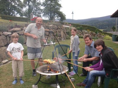 gemütliche Stunden am Lagerfeuer