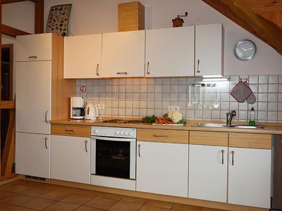 Küchenzeile Wohnung2 ( 4 Bett )