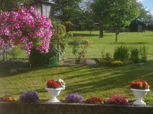 Garten im Sommer