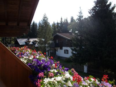 Blumenpracht am Balkon