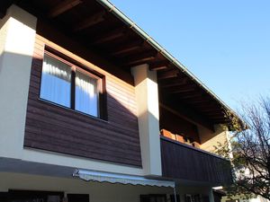 Aussenansicht Fewo Bergjuwel Osten mit Balkon