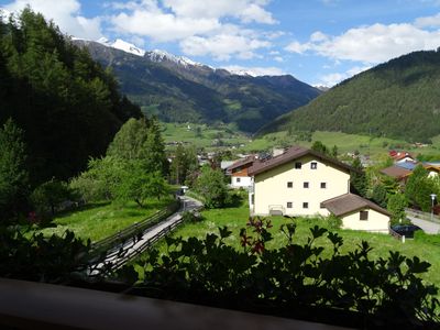 Ausblick vom Balkon