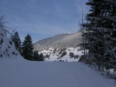 Wanderweg am Haus