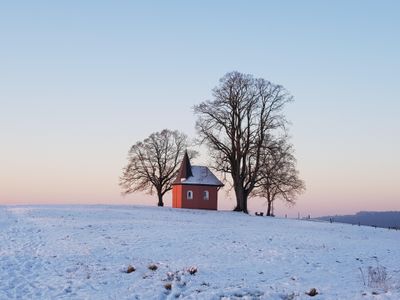 Rote Kapelle im Winter