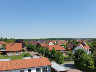 Blick vom Balkon