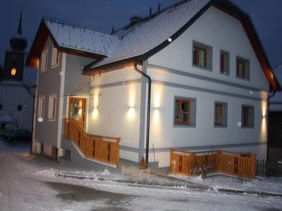 Ferienwohnung Menthof - Winter in Assach