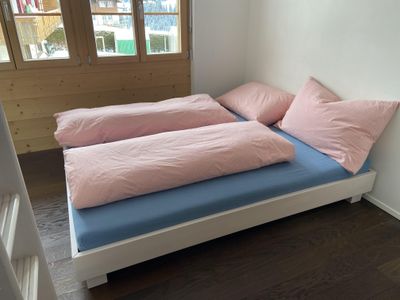 Doppelbett mit Einzelmatrazen