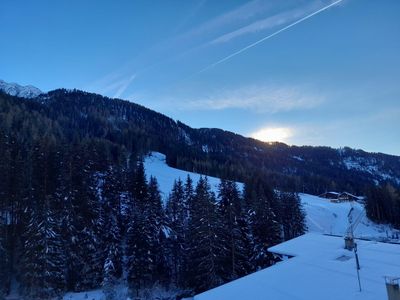 Aussicht vom Balkon