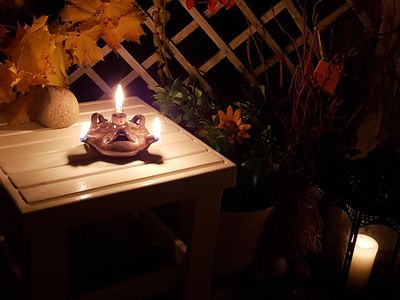 Herbststimmung im Vorbau