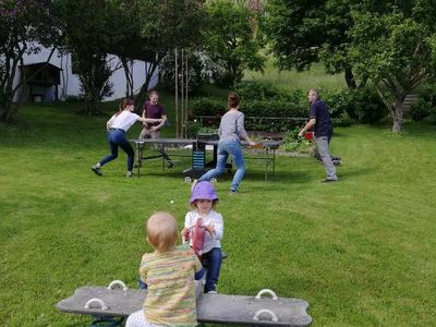 Action am Spielplatz für Groß und Klein