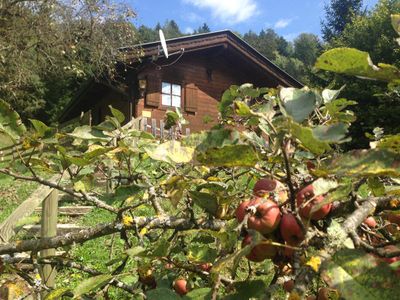 Sauna im Herbst