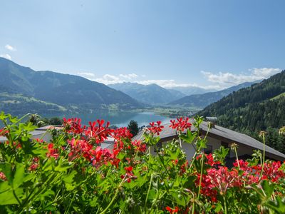 Blick vom Balkon