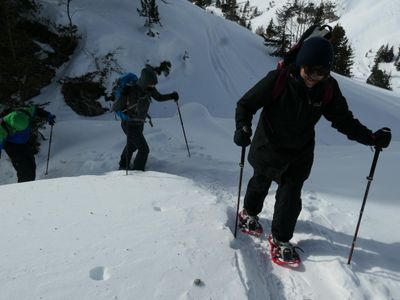 Kandersteg ideal für Schneeschuhtouren