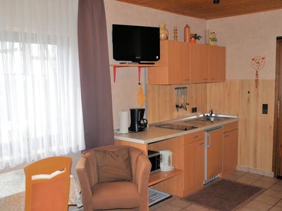 Küche-Ein-Zimmer-Apartment