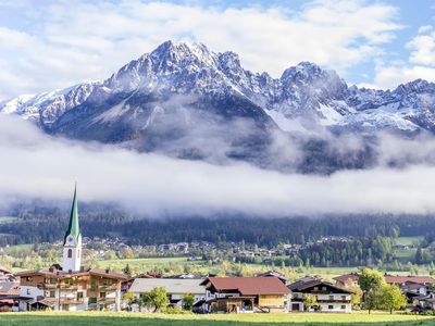 Ellmau mit Wilder Kaiser