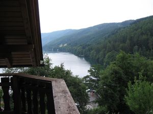 Foto Balkon mit Seeblick