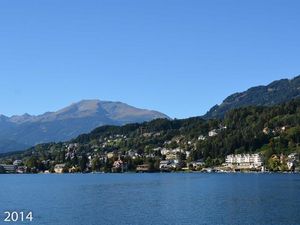 Millstatt vom See aus