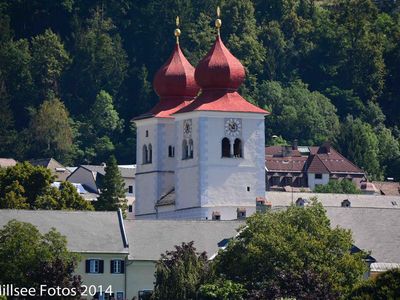 Blick auf die Stiftskirche