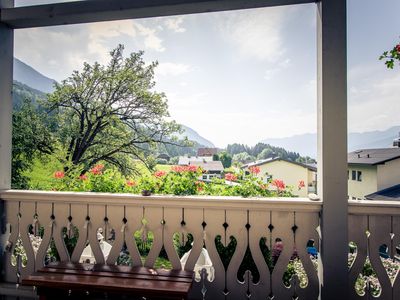 Aussicht vom Balkon