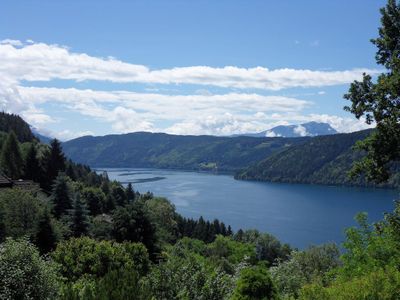 Panoramablick vom Balkon