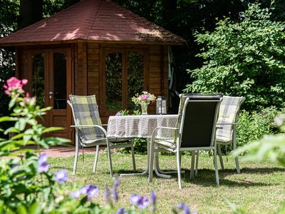 Sitzecke im Garten