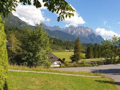 Haus Abendsonne Krün Ausblick