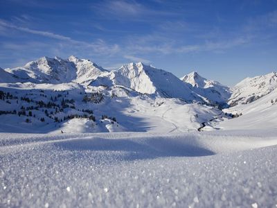 Wintertraum in den Bergen