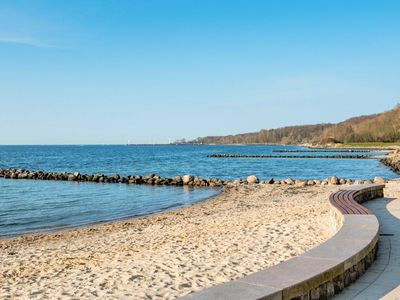 Strand am Kunstkiosk mit neuer Promenade