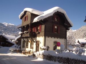 Haus an der Litz im tiefen Winter