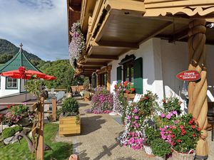 Gästehaus Auer Thiersee Terrasse Ansicht