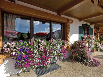 Gästehaus Auer Thiersee Blumenschmuck