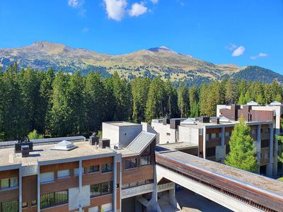 Aussicht vom Wohnzimmer/Balkon aus