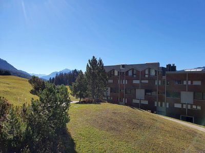 Aussicht vom Wohnzimmer/Balkon aus