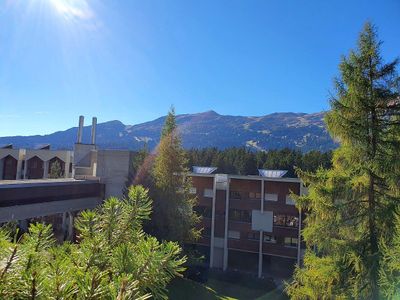 Aussicht vom Wohnzimmer/Balkon aus