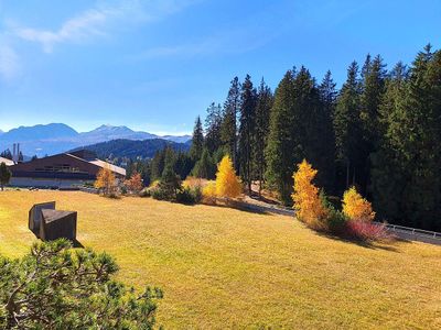 Aussicht vom Wohnzimmer/Balkon aus