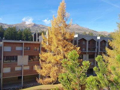 Aussicht vom Wohnzimmer/Balkon aus